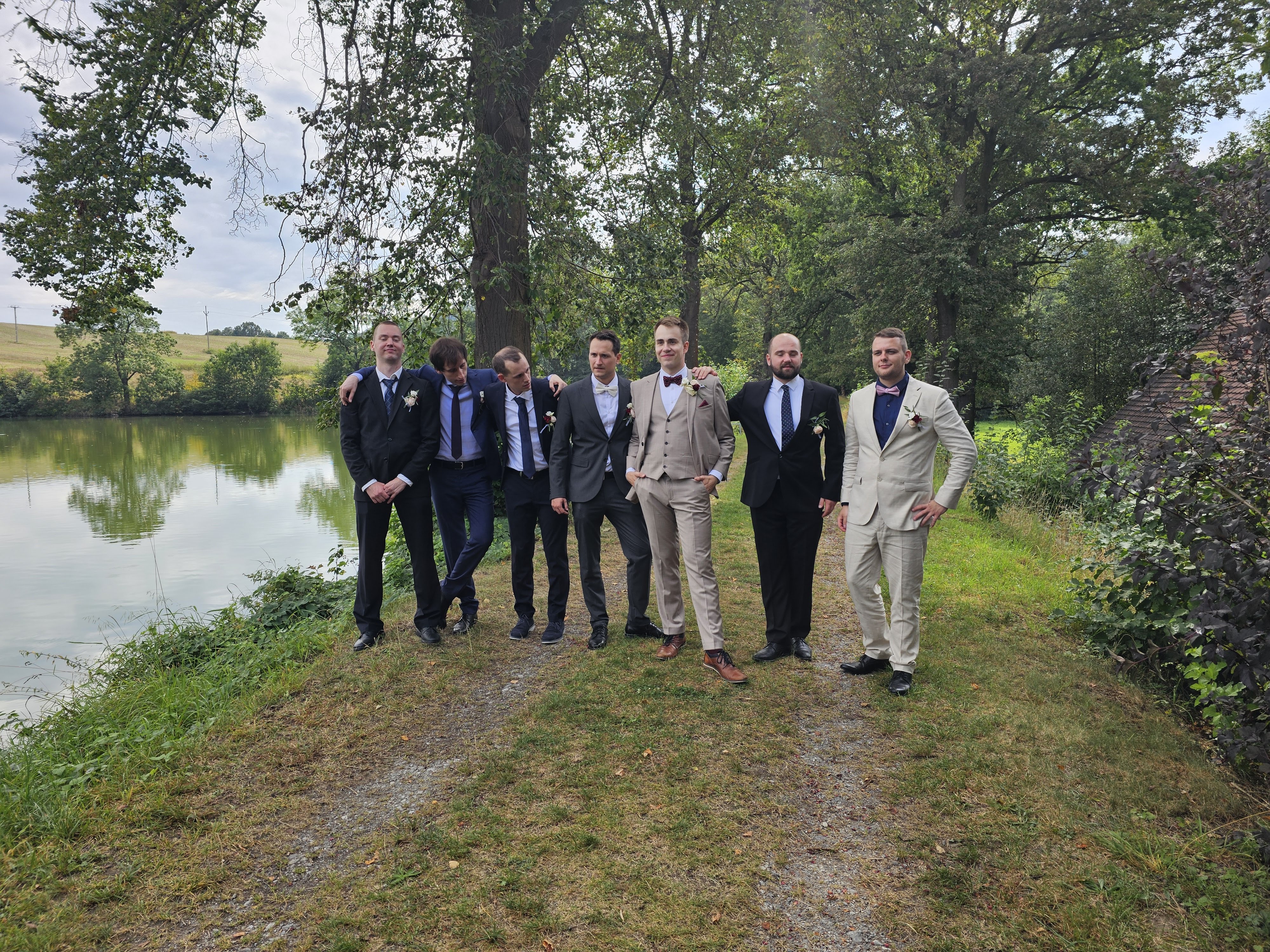 blog - druhé focení svatebčanů